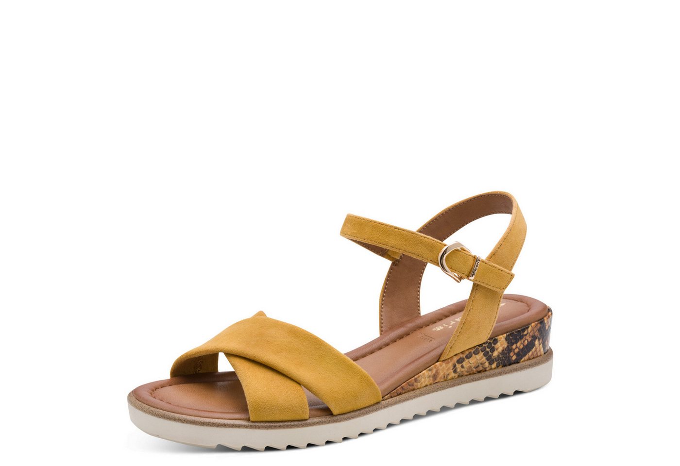 tamaris Keilsandalette Riemchensandale, Sommerschuh in veganer Verarbeitung