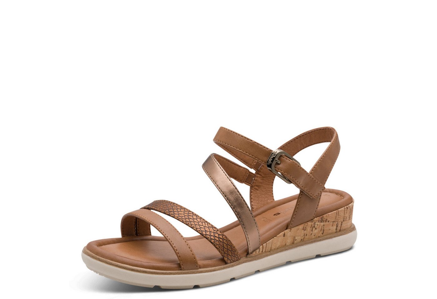 tamaris Keilsandalette Sommerschuh, Riemchensandale in veganer Verarbeitung
