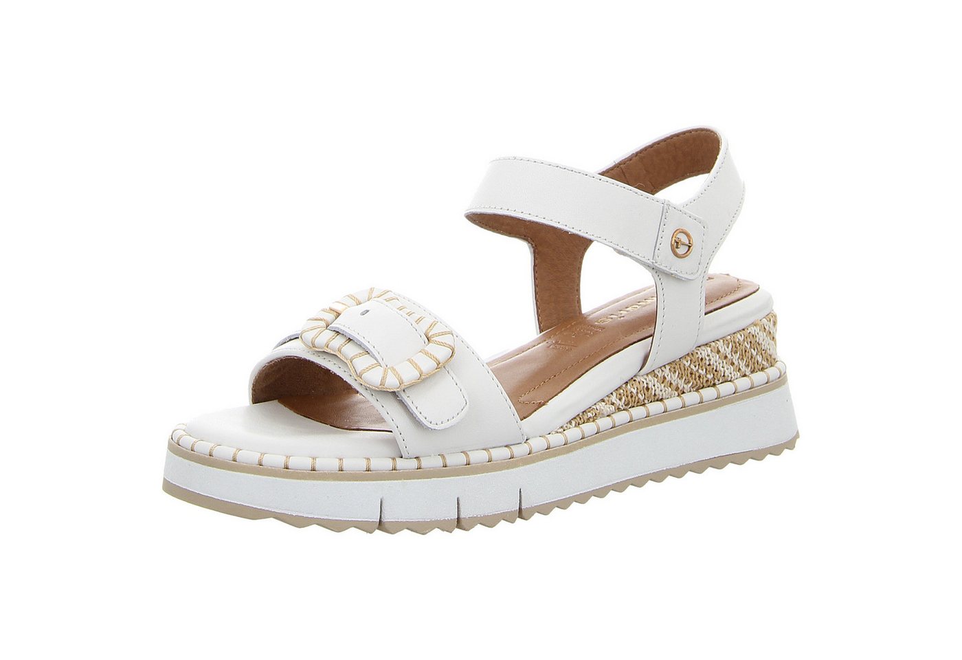 tamaris Keilsandalette (weiß)