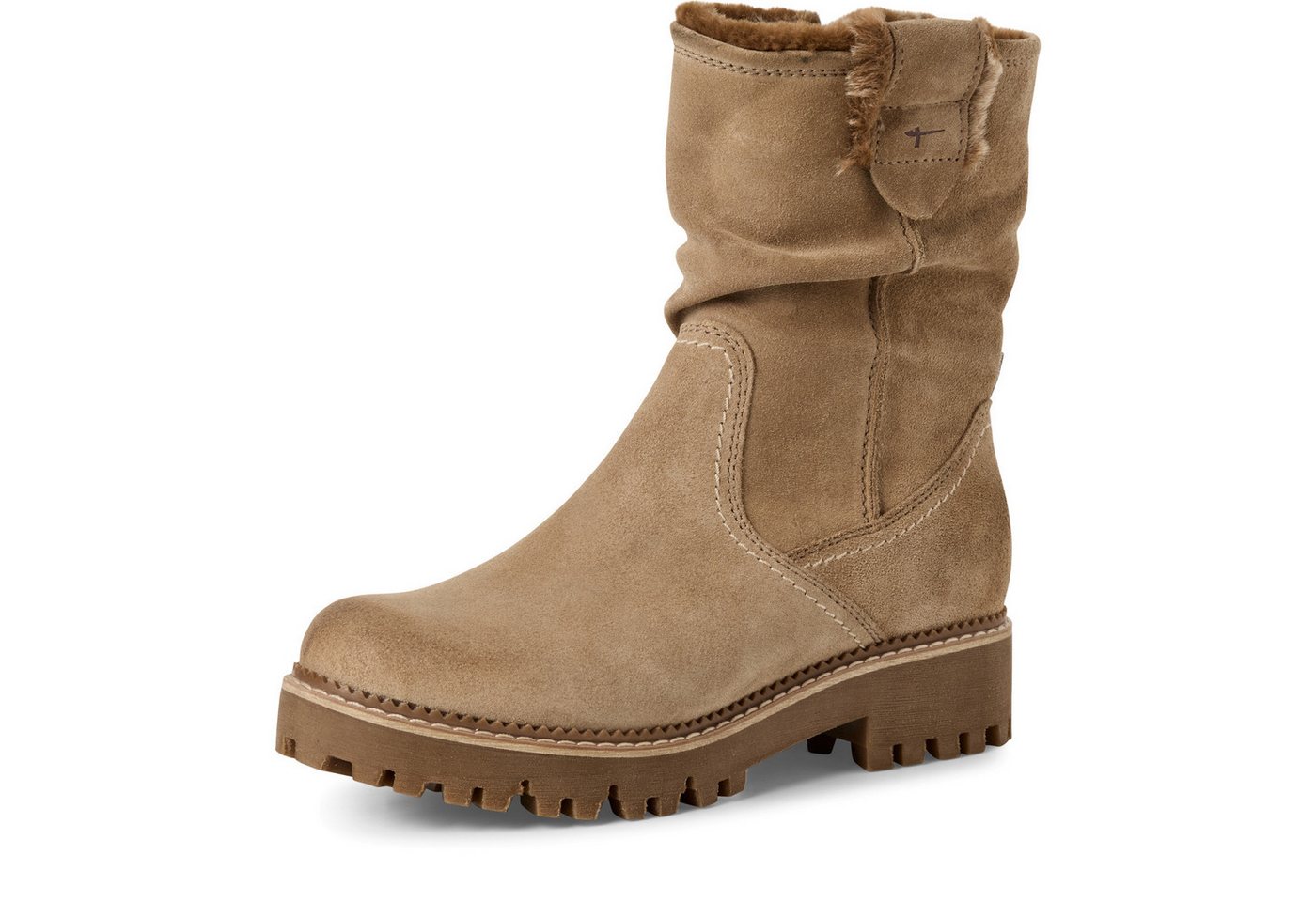 tamaris Lederstiefelette Stiefel