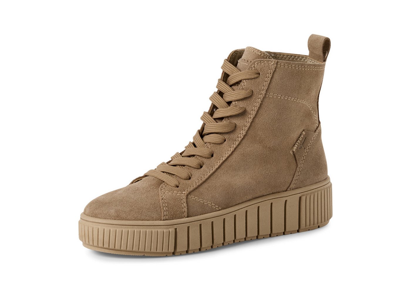 tamaris Lederstiefelette Stiefelette