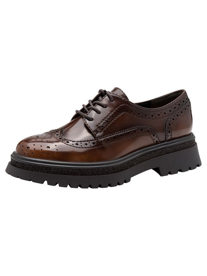 tamaris mit Absatz kein Absatz 1-23619-45 Schnürschuh