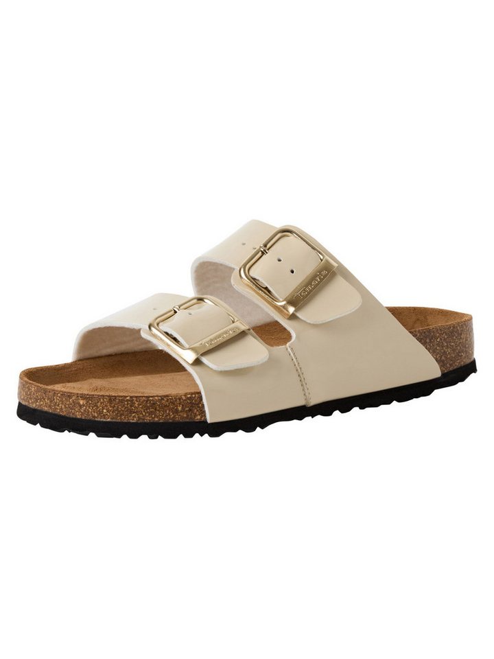 tamaris mit Schließe kein Absatz 1-27503-42 Pantolette (beige/braun)