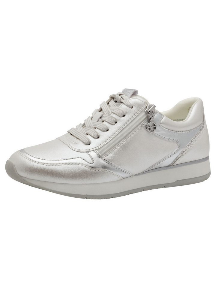 tamaris mit Schnürsenkel kein Absatz 1-23603-42 Sneaker (metallic)