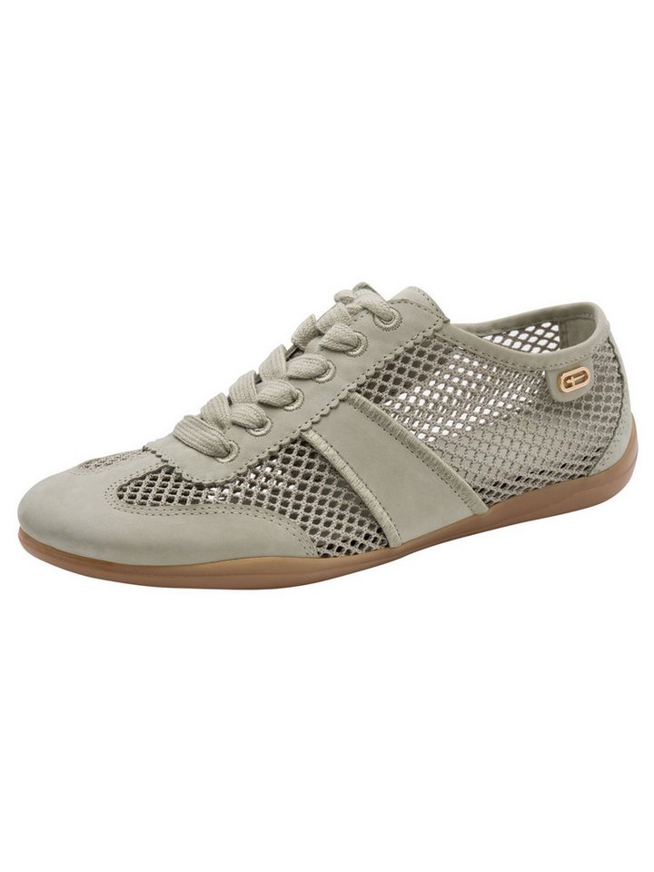tamaris mit Schnürsenkel kein Absatz 1-23608-46 Schnürschuh (grün)