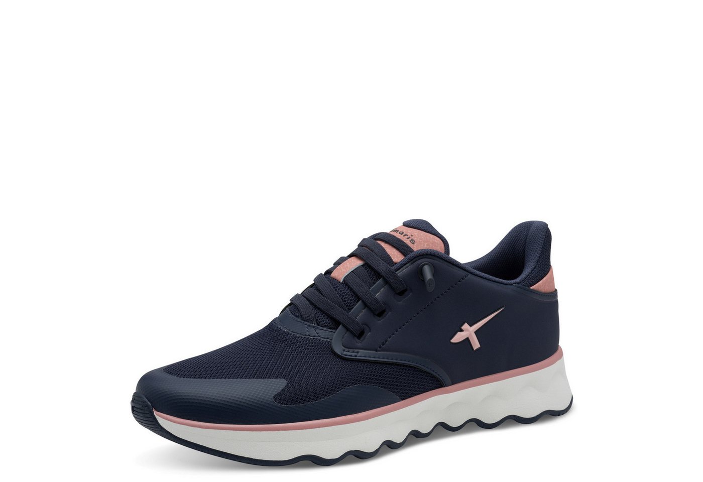 tamaris Nowana Slip-On Sneaker, Freizeitschuh, Halbschuh, Slipper mit Ortholite-Ausstattung (blau)