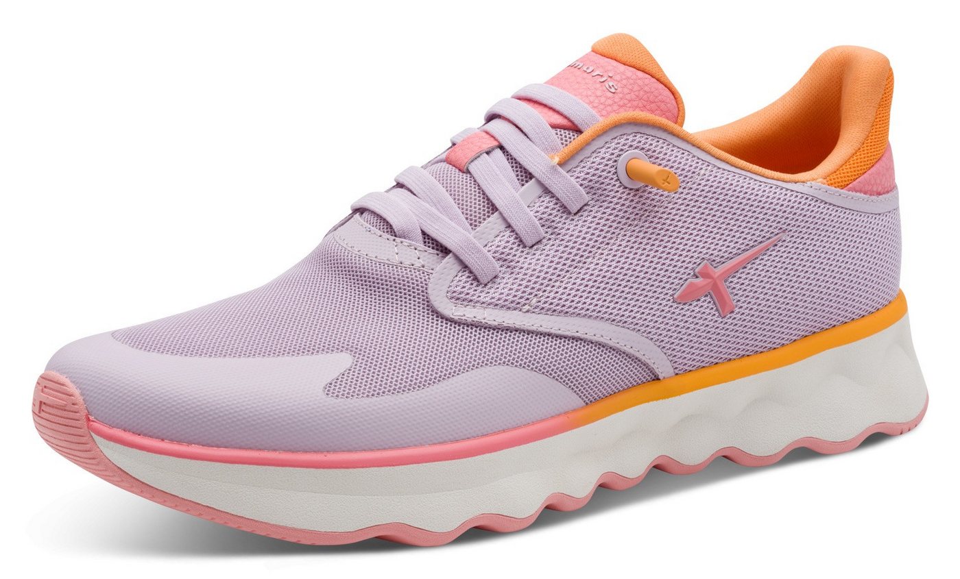 tamaris Nowana Slip-On Sneaker, Freizeitschuh, Halbschuh, Slipper mit Ortholite-Ausstattung (lila)