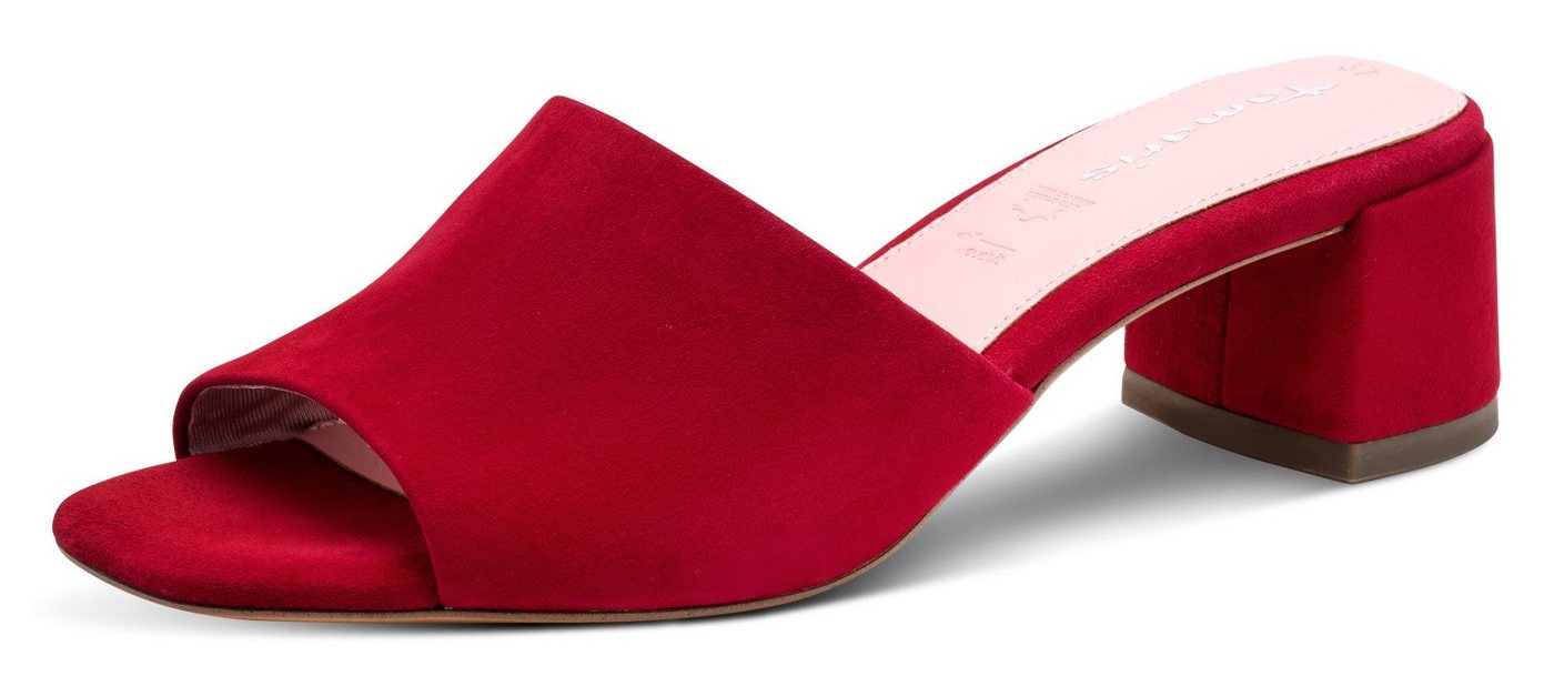 tamaris Pantolette Blockabsatz, Businessschuh, Abendschuh mit Touch it-Ausstattung
