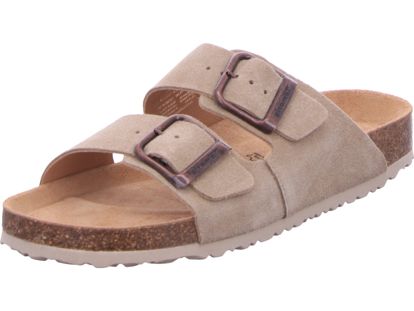 tamaris Pantolette echtes Leder (grau)