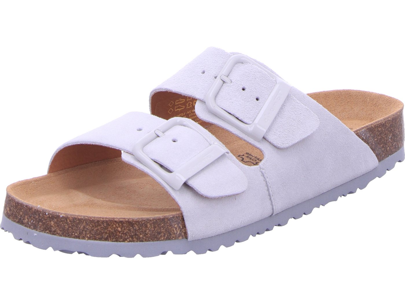tamaris Pantolette echtes Leder (grau)