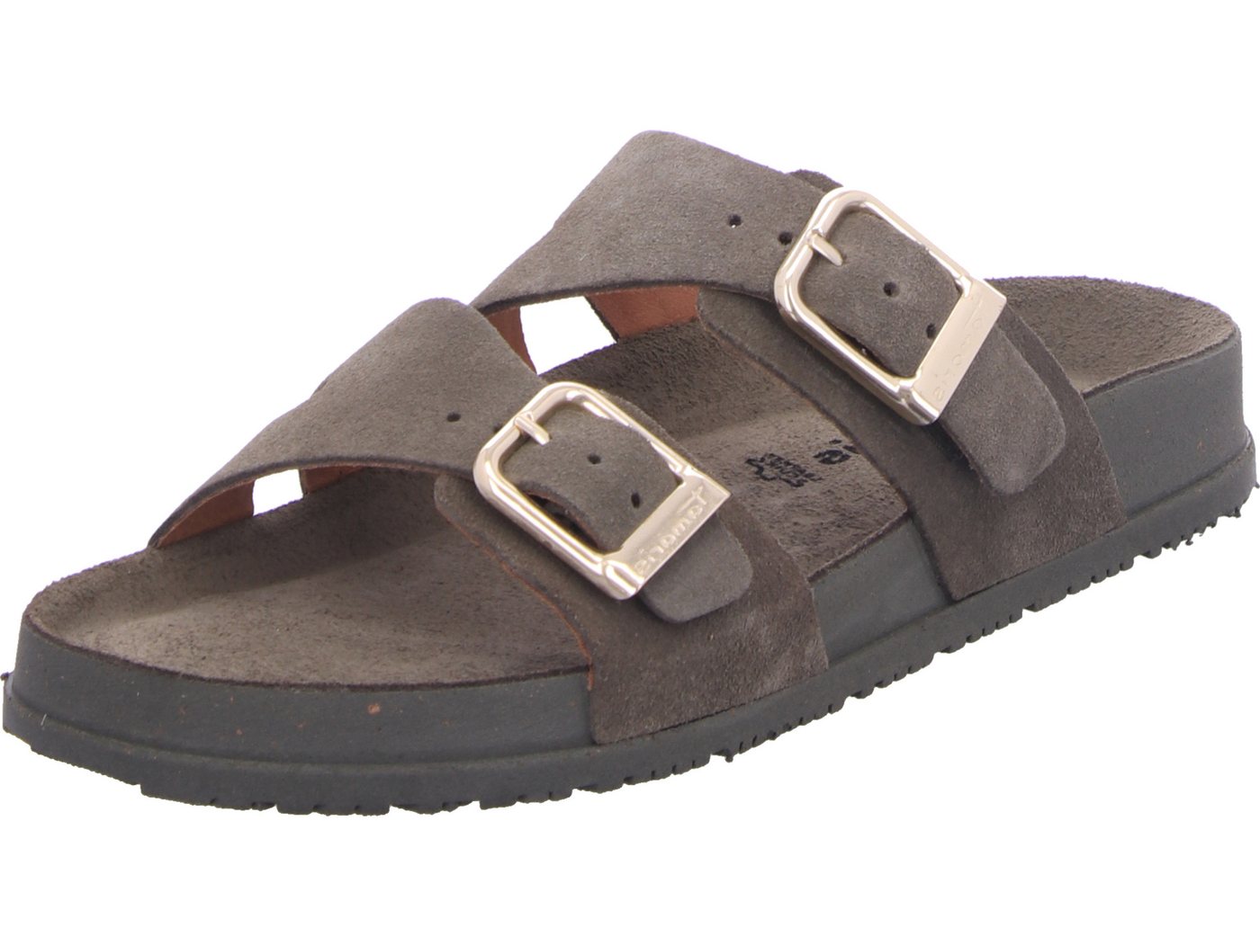 tamaris Pantolette echtes Leder (grün)