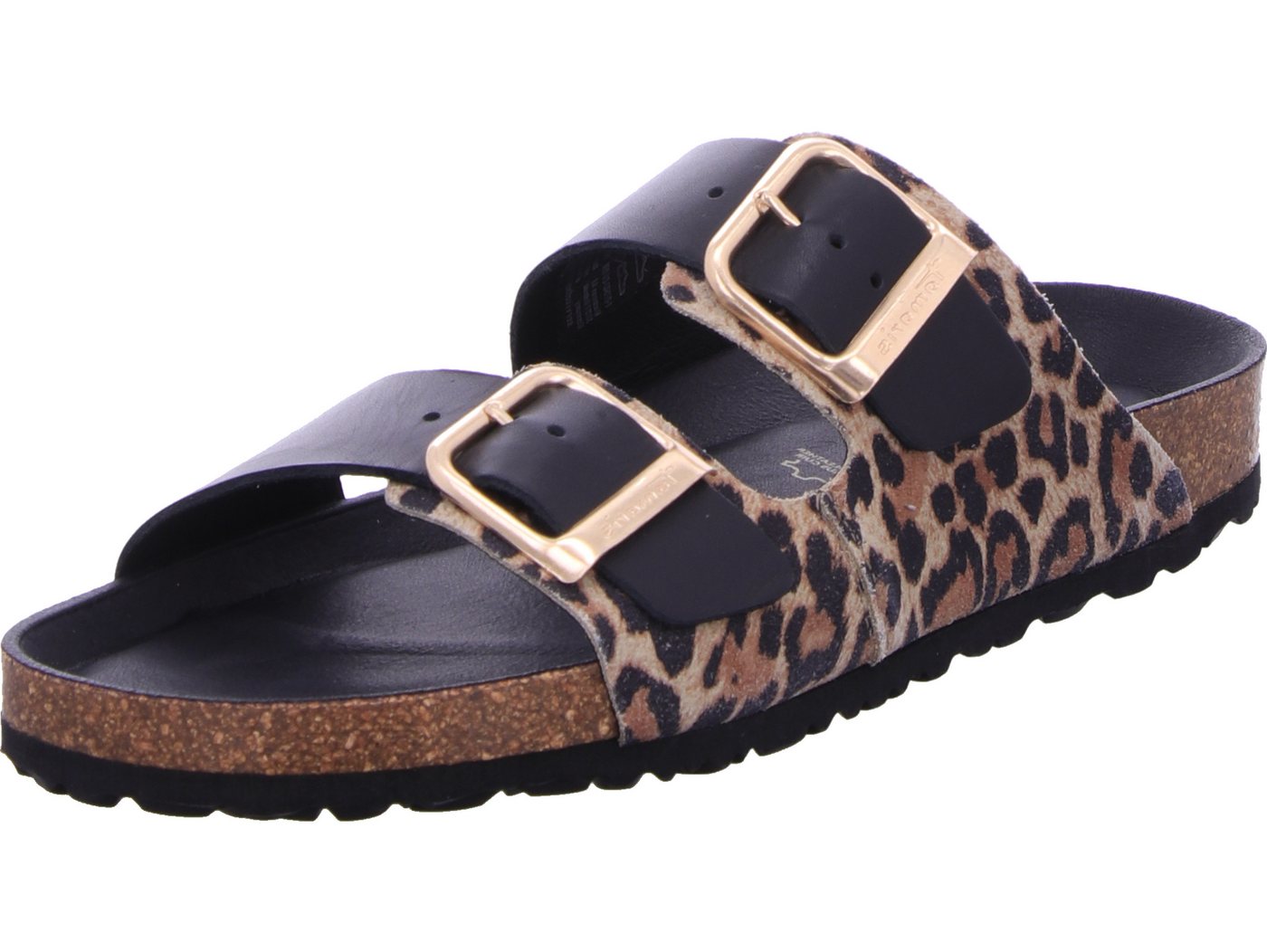 tamaris Pantolette echtes Leder (schwarz)