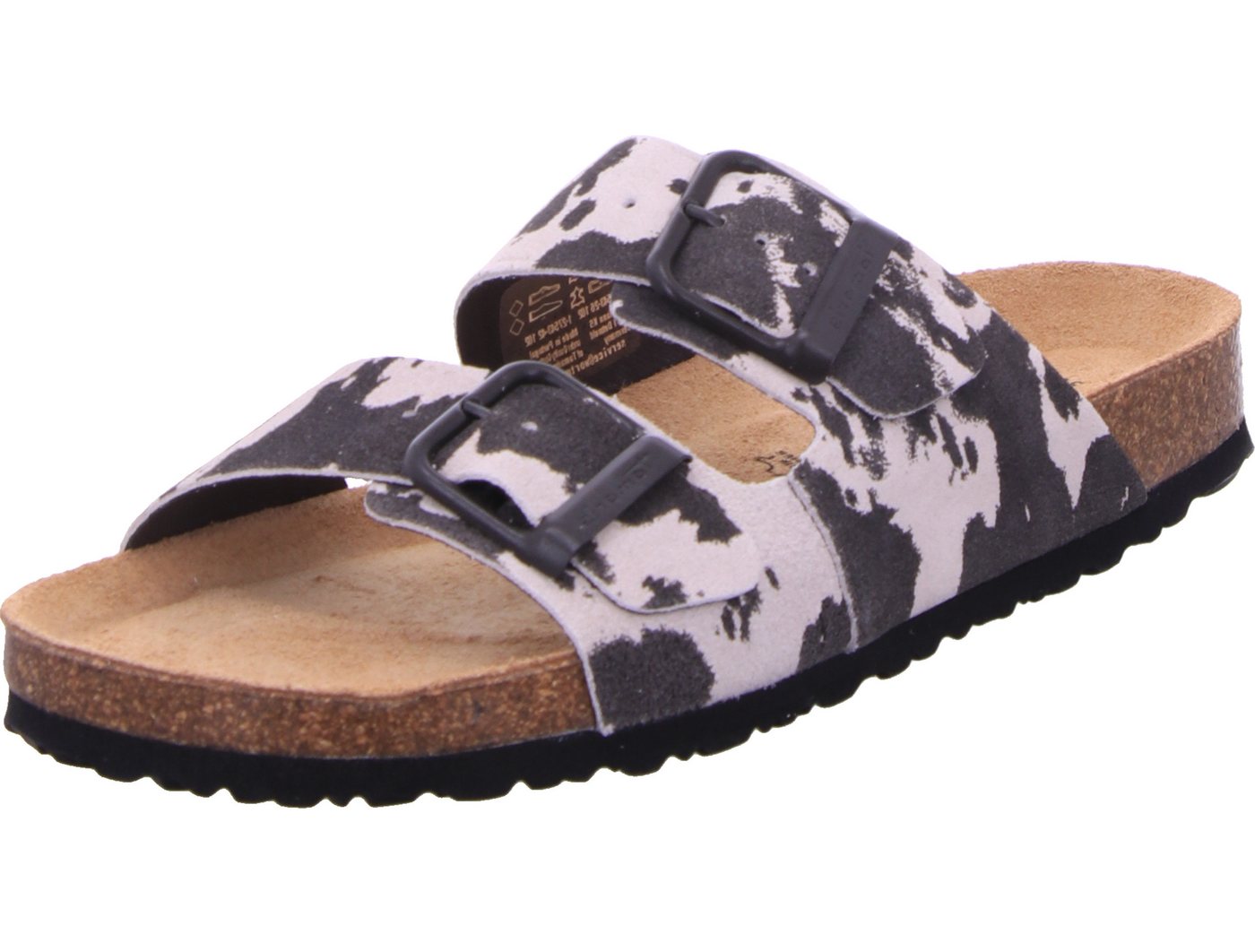 tamaris Pantolette echtes Leder (weiß)