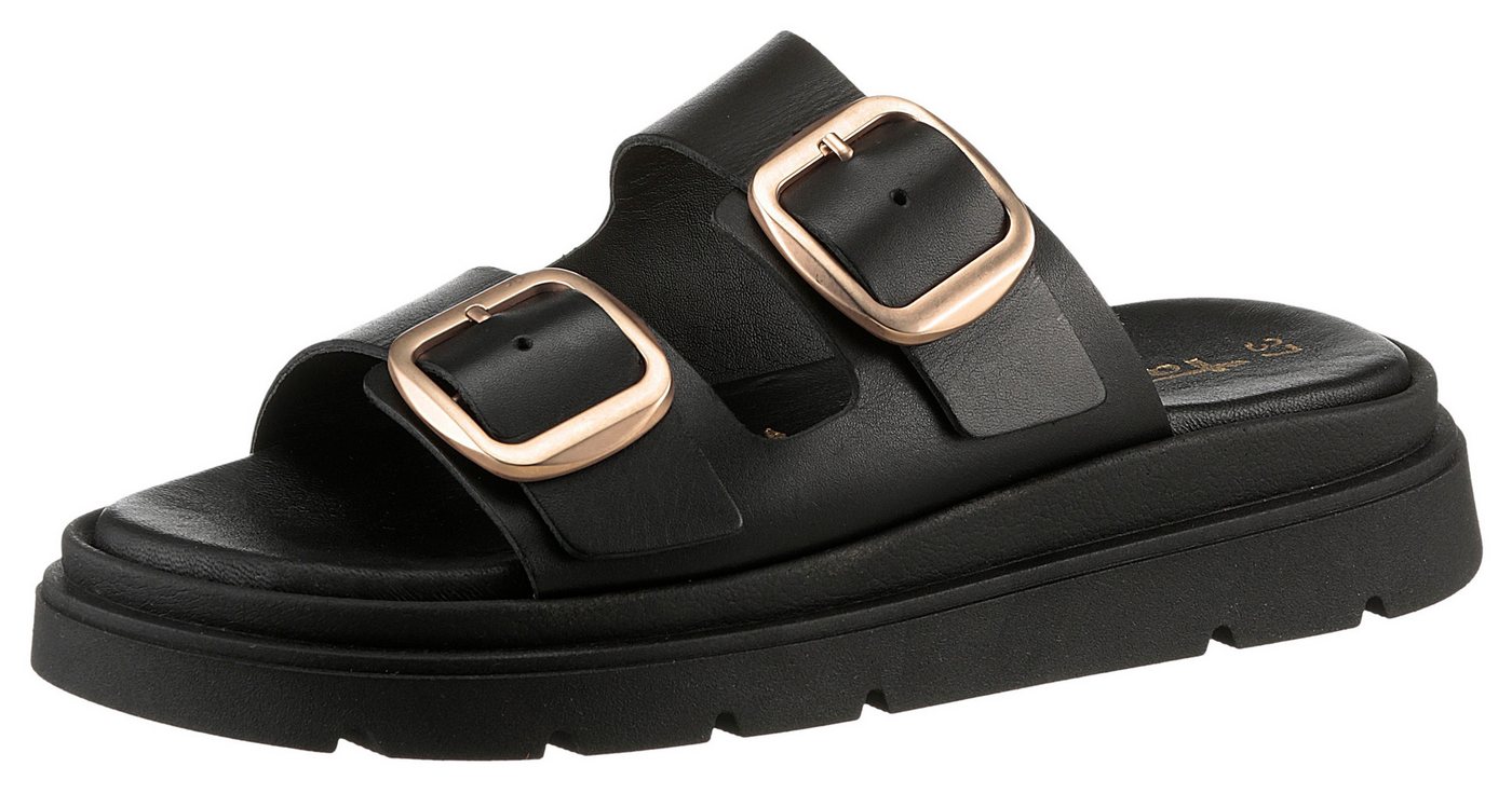 tamaris Pantolette, Keilabsatz, Plateau, Sommerschuh, mit Touch It-Ausstattung