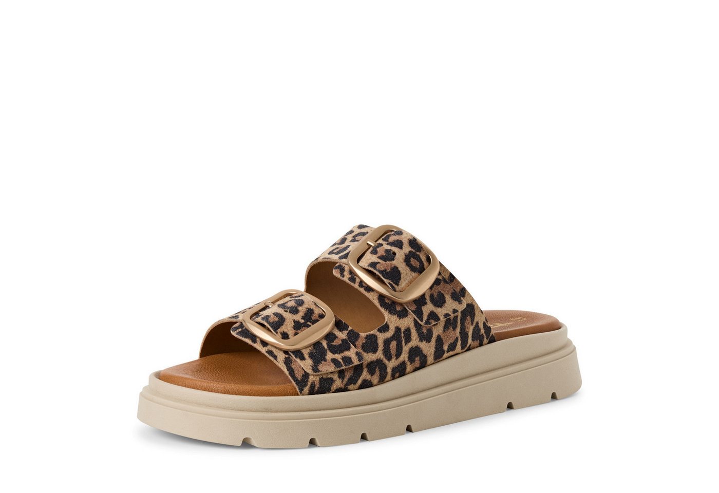 tamaris Lederpantolette Sandale