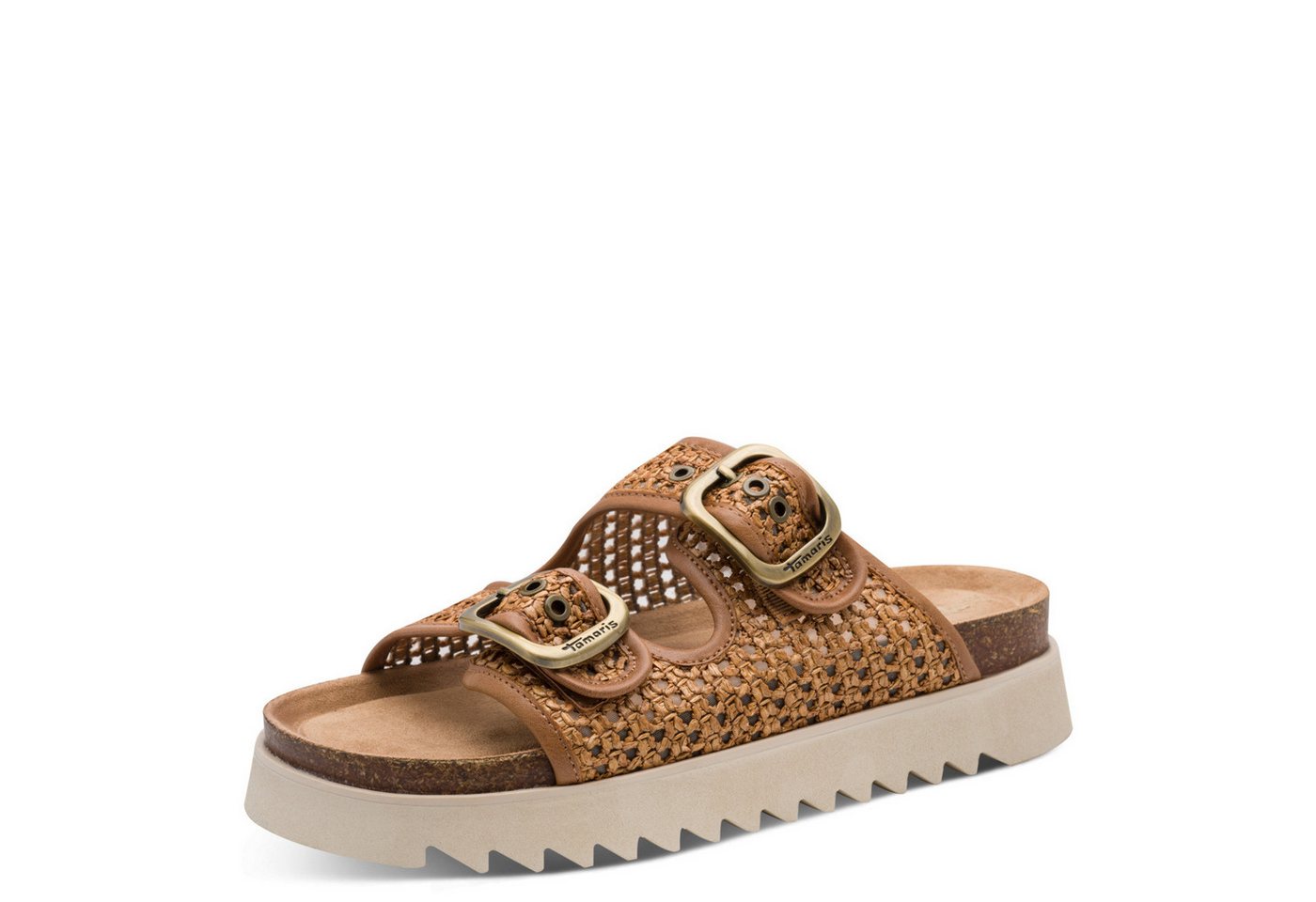 tamaris Pantolette Sommerschuh, Schlupfschuh in veganer Verarbeitung