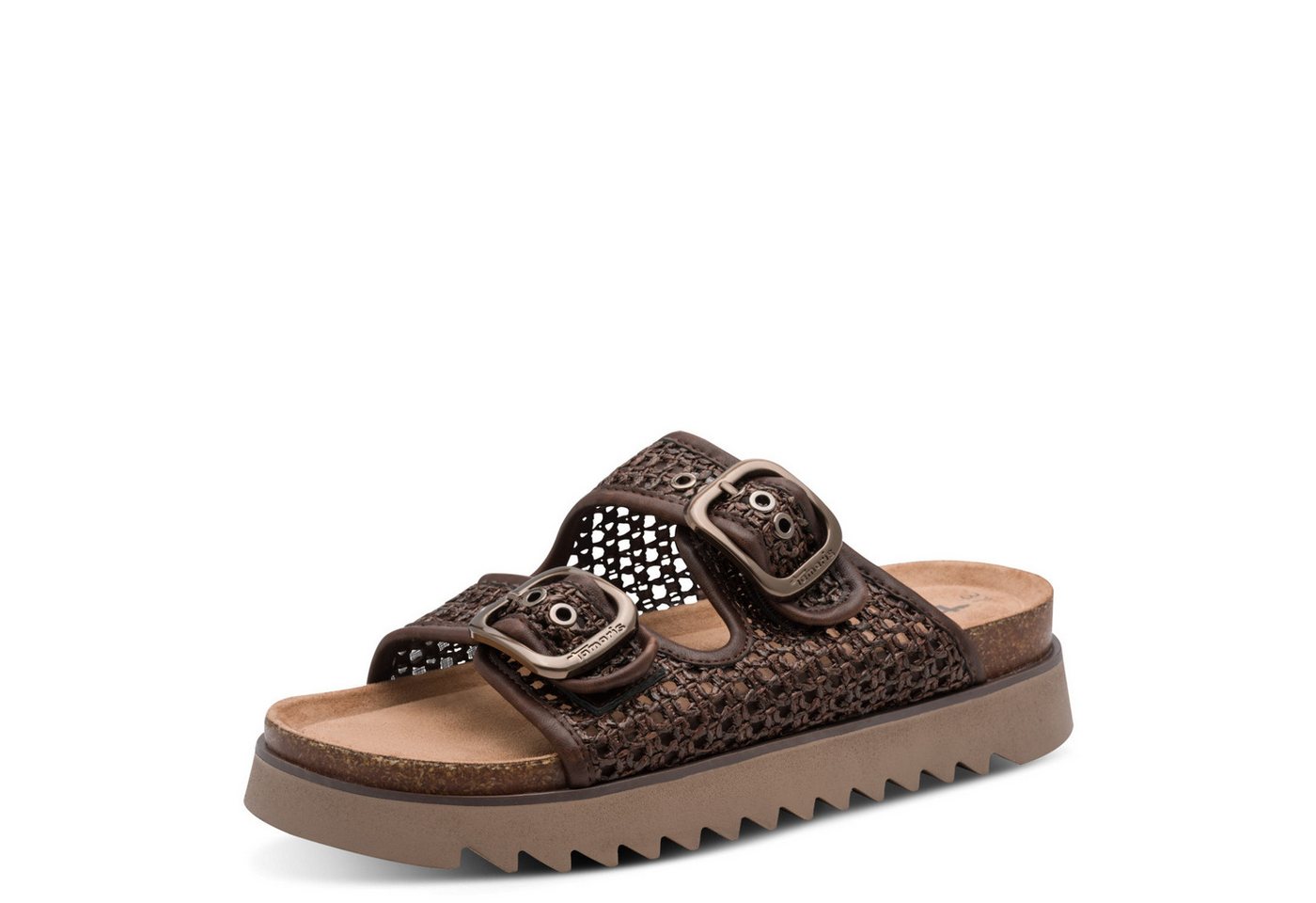 tamaris Pantolette Sommerschuh, Schlupfschuh in veganer Verarbeitung