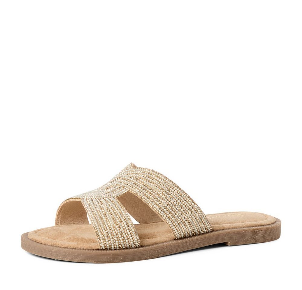 tamaris - Pantoletten - Beige Pantolette (beige)