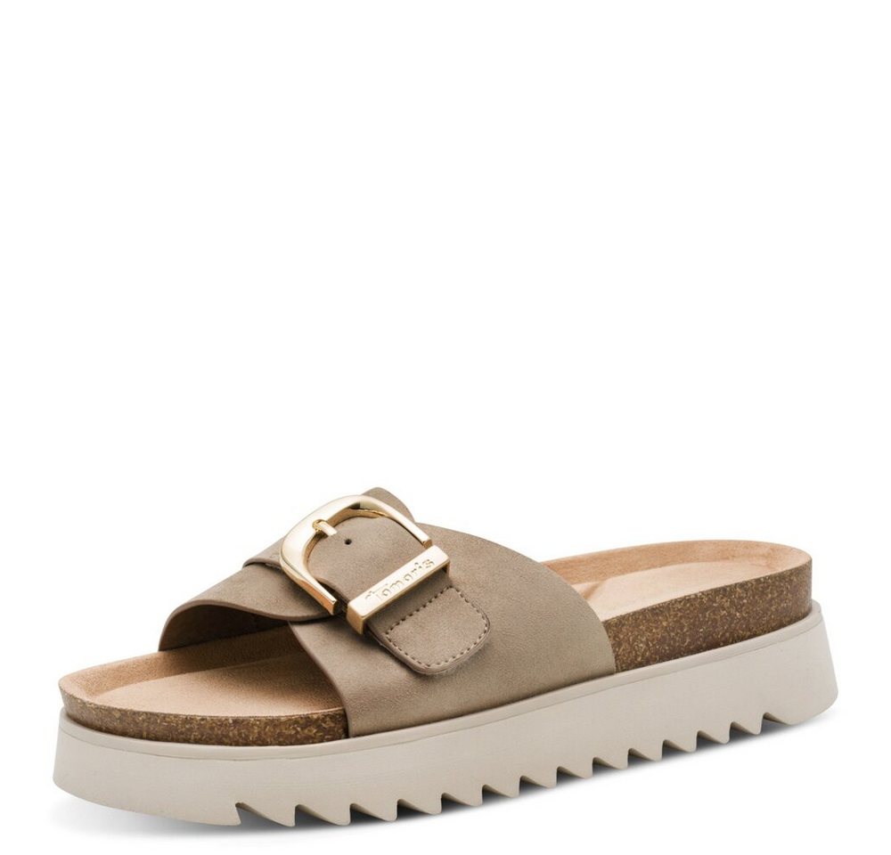tamaris - Pantoletten - Beige Pantolette