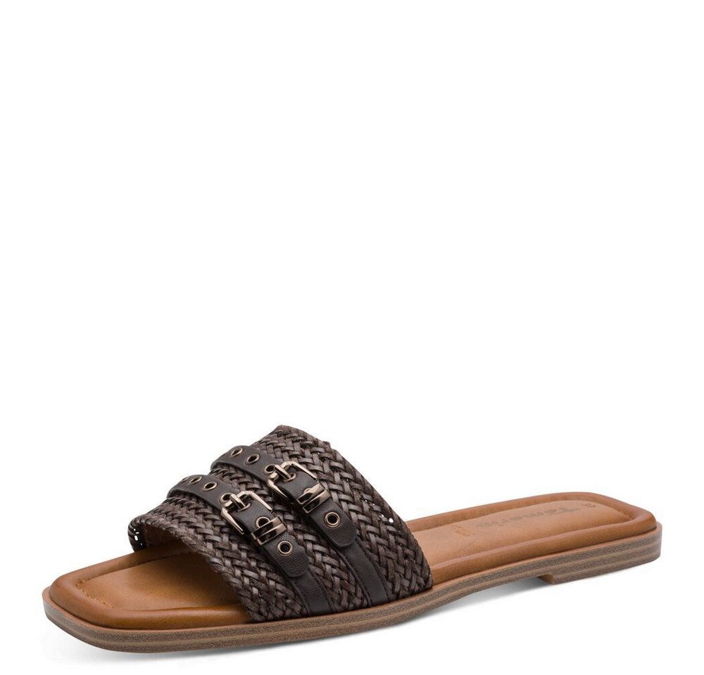 tamaris - Pantoletten - Braun Pantolette