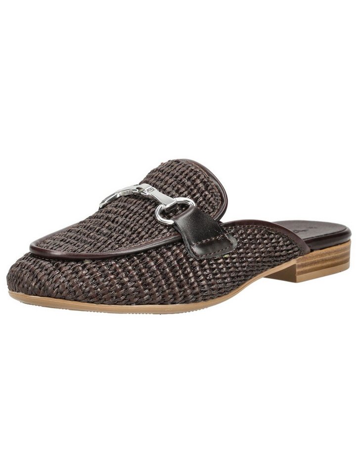 tamaris Pantoletten Lederimitat/Textil . Pantolette