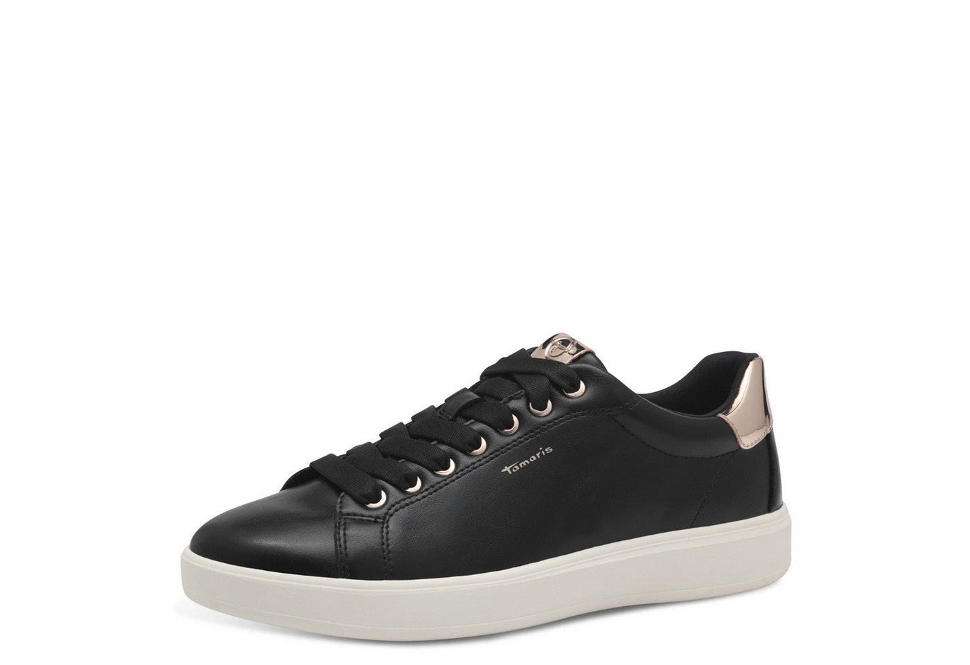 tamaris Plateausneaker, Freizeitschuh, Halbschuh, Schnürer in veganer Verarbeitung