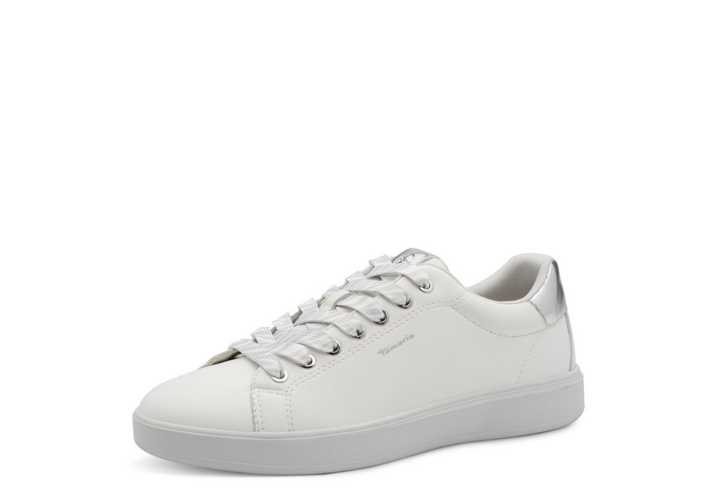 tamaris Plateausneaker, Freizeitschuh, Halbschuh, Schnürer in veganer Verarbeitung