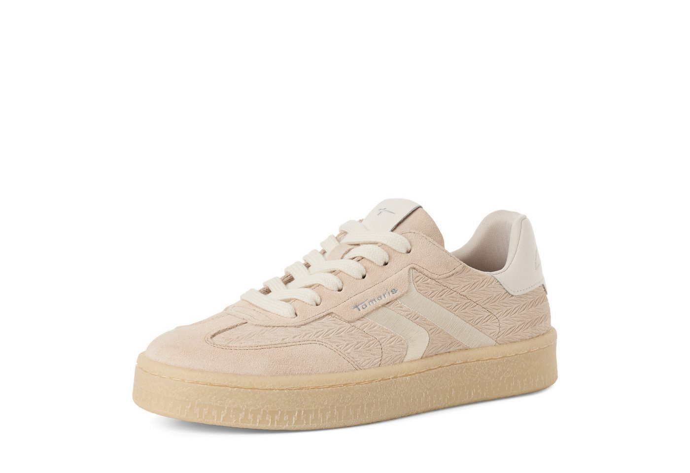 tamaris Plateausneaker Freizeitschuh, Halbschuh, Schnürschuh im Retro-Look