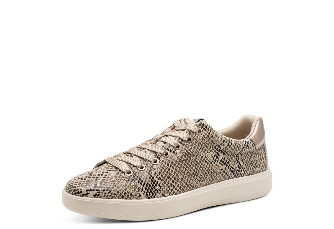 tamaris Plateausneaker, Freizeitschuh, Halbschuh, Schnürschuh in veganer Verarbeitung