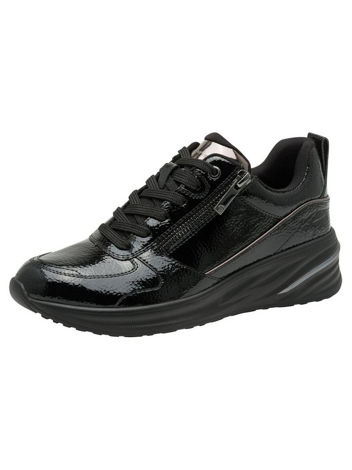 tamaris Removable Sock mit Absatz Keilabsatz 1-23754-45 Sneaker Removable Sock (schwarz)