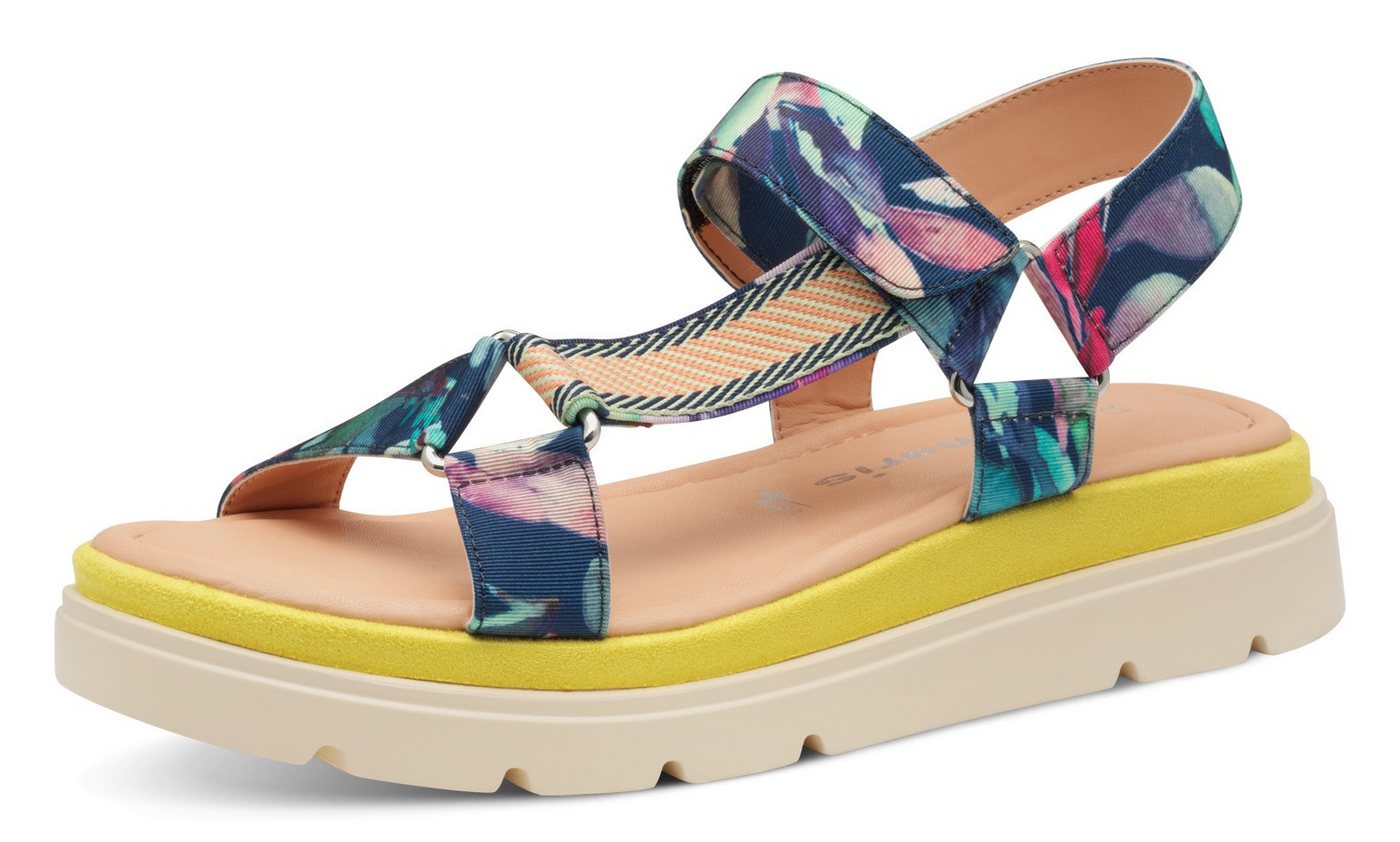 tamaris Riemchensandale, Plateau, Sommerschuh, Sandalette mit Touch It-Ausstattung