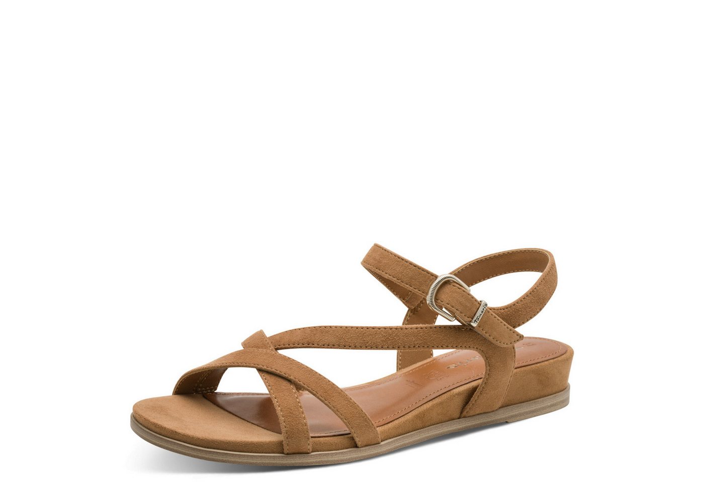 tamaris Riemchensandale Sommerschuh, Sandalette mit praktischem Klettverschluss