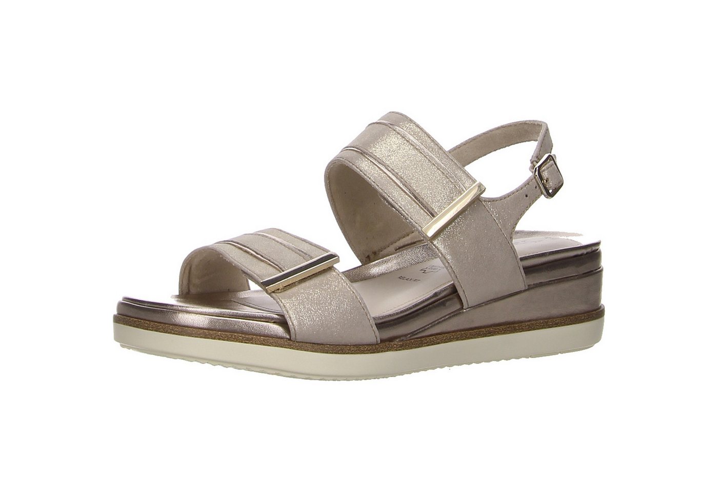 tamaris Riemchensandalette (gold/silber)