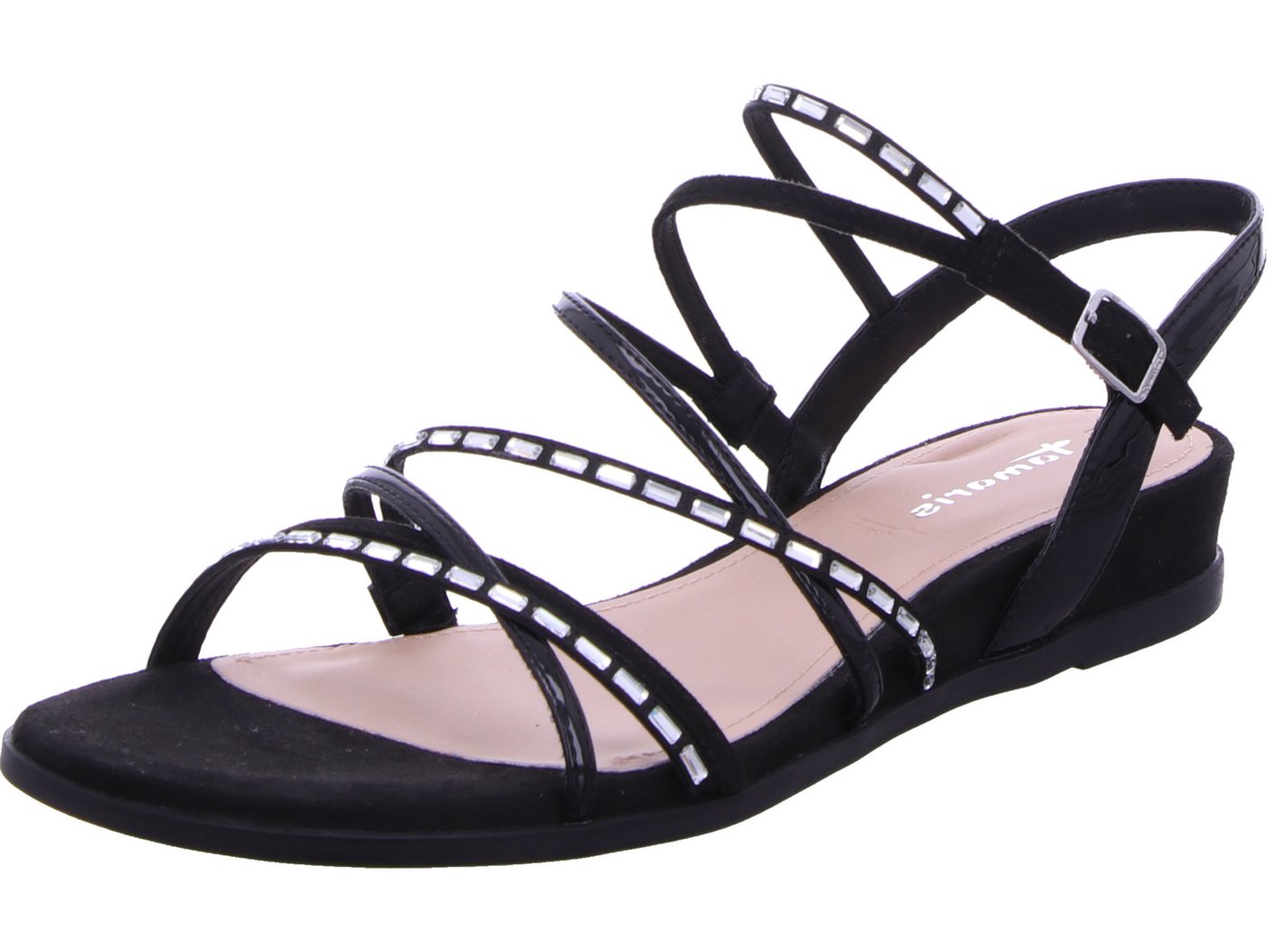 tamaris Sandale 100% vegan (schwarz)