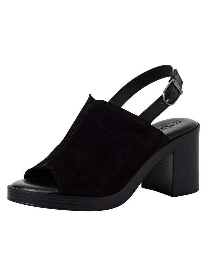 tamaris TOUCH-IT aus Leder Blockabsatz 1-28304-44 Sandalette TOUCH-IT