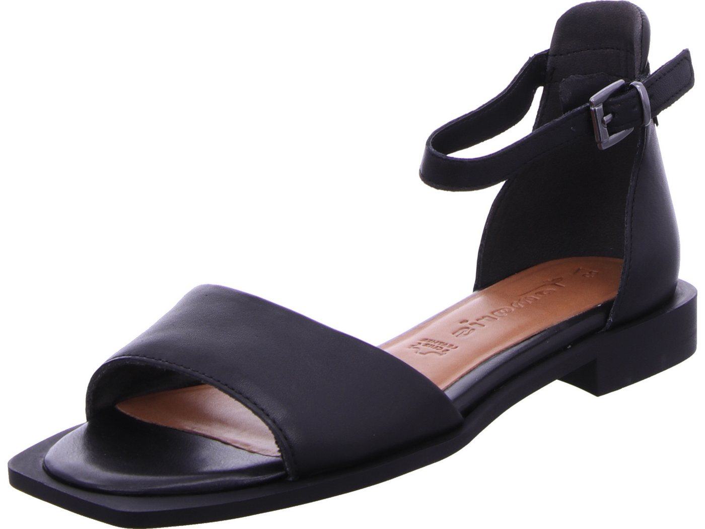 tamaris Sandalette echtes Leder (schwarz)