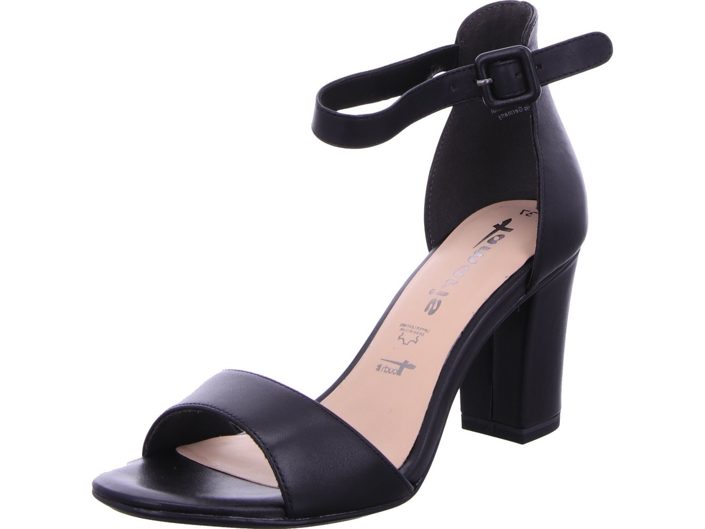 tamaris Sandalette echtes Leder (schwarz)
