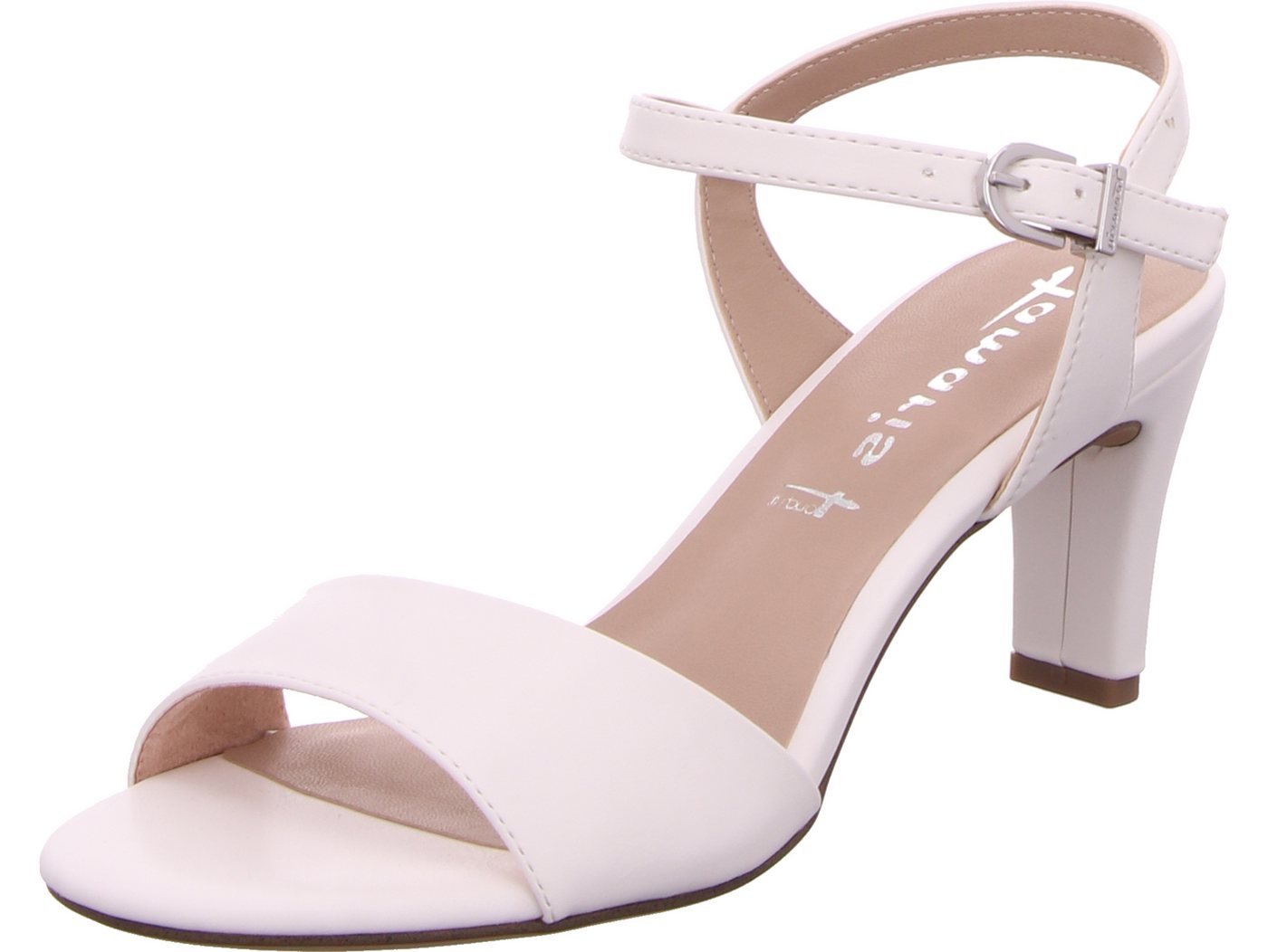 tamaris Sandalette 100% vegan (weiß)