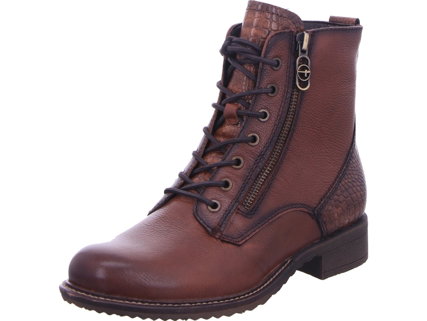 tamaris Schnürboots echtes Leder