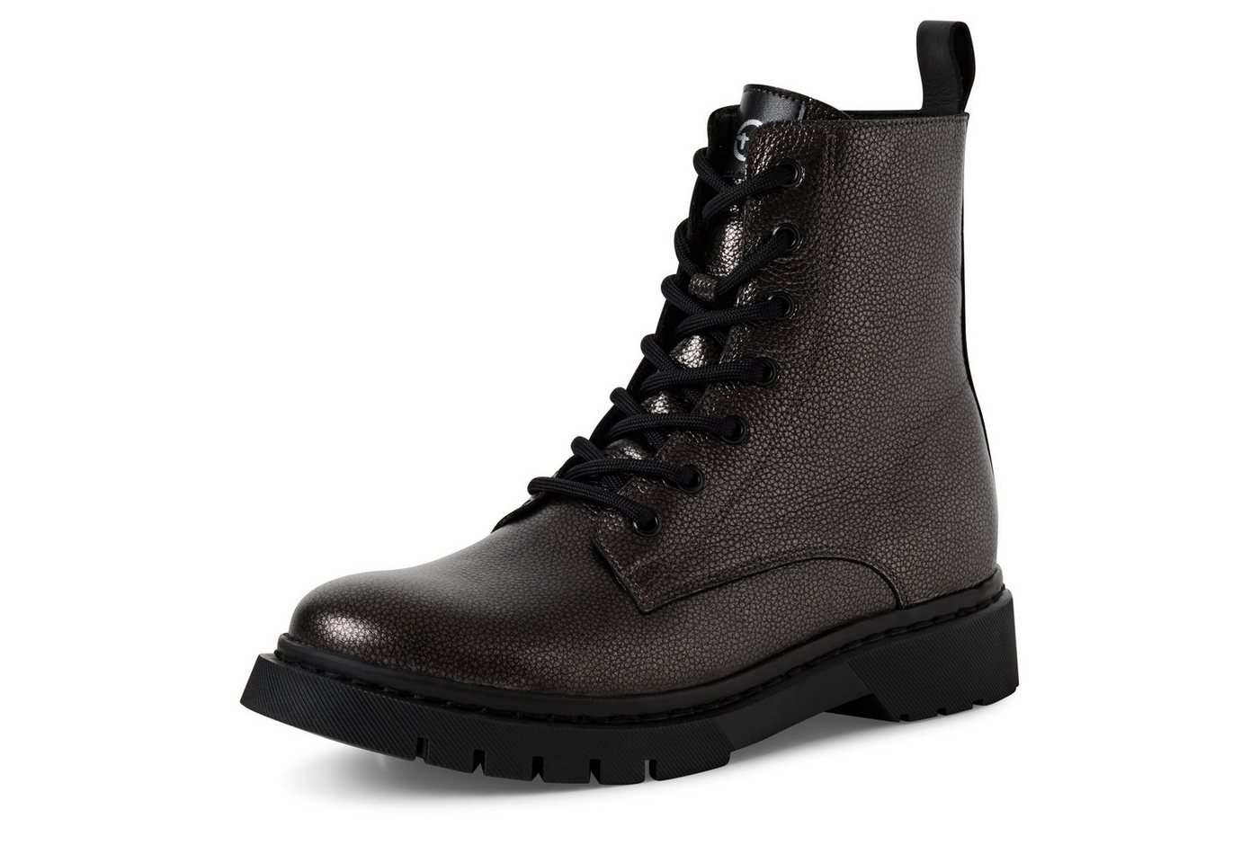 tamaris Schnürboots, Herbstboots, Schnürstiefelette mit praktischer Anziehlasche