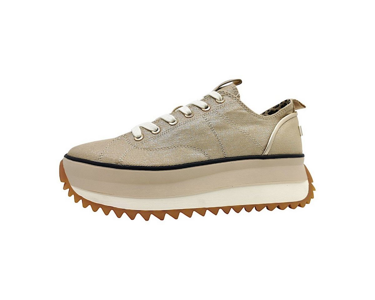 tamaris Schnürer Schnürschuh (beige)