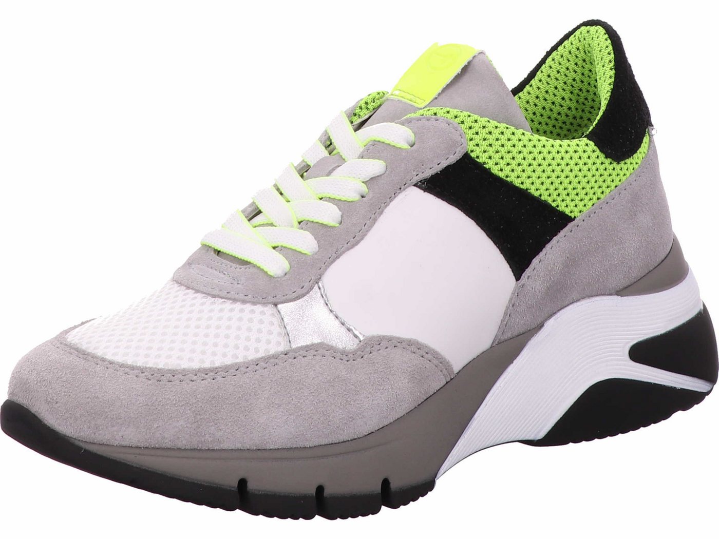 tamaris Schnürschuh echtes Leder