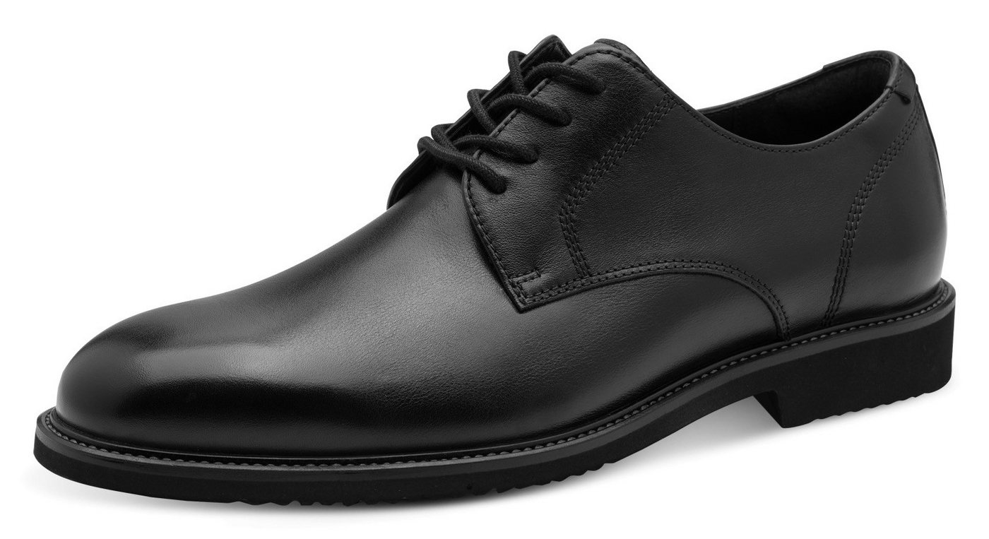 tamaris Schnürschuh Festtagsschuh, Abendschuh mit dezenten Ziernähten, für Herren (schwarz)