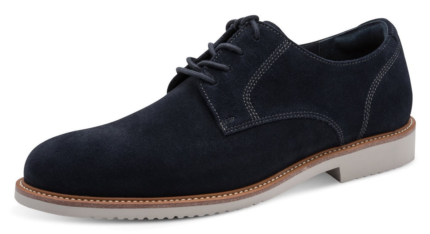 tamaris Schnürschuh Halbschuh mit dezenten Ziernähten, für Herren