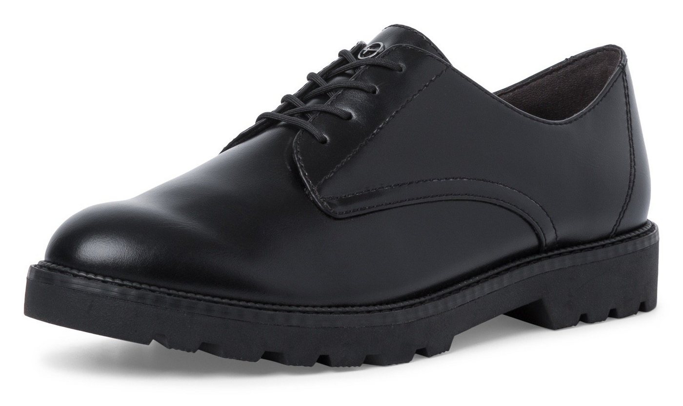 tamaris Schnürschuh im klassischen Design, Freizeitschuh, Halbschuh, Schnürschuh
