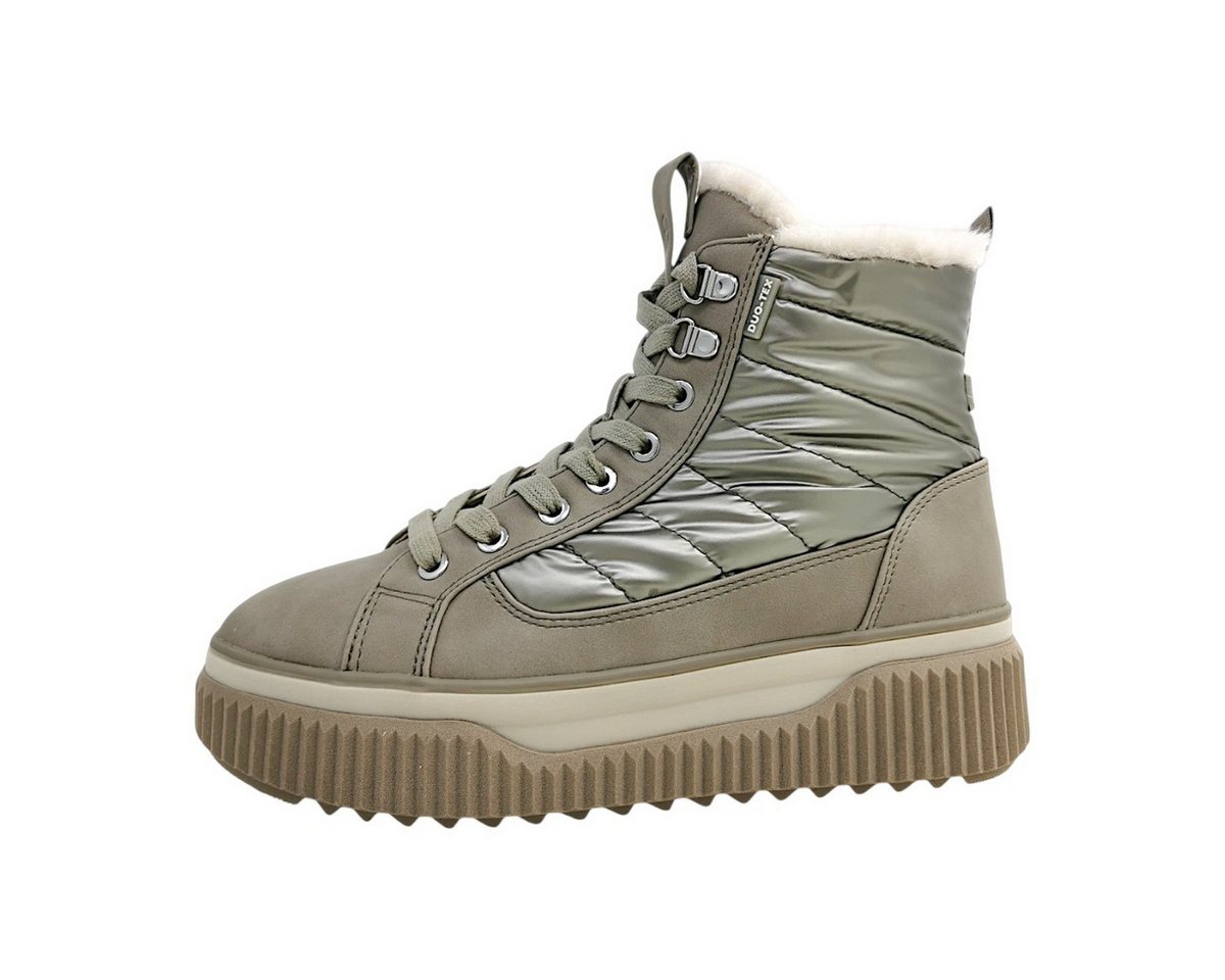 tamaris Schnürstiefel Schnürstiefelette (beige)