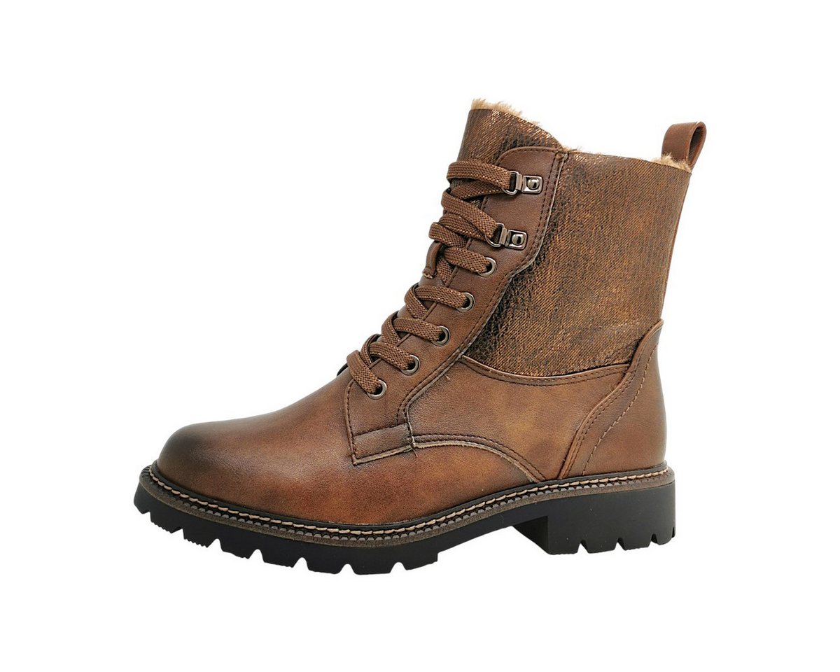 tamaris Schnürstiefel Schnürstiefelette (braun)
