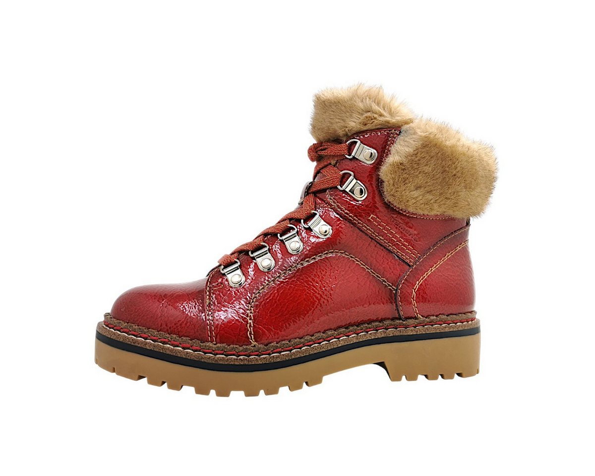 tamaris Schnürstiefel Schnürstiefelette (rot)