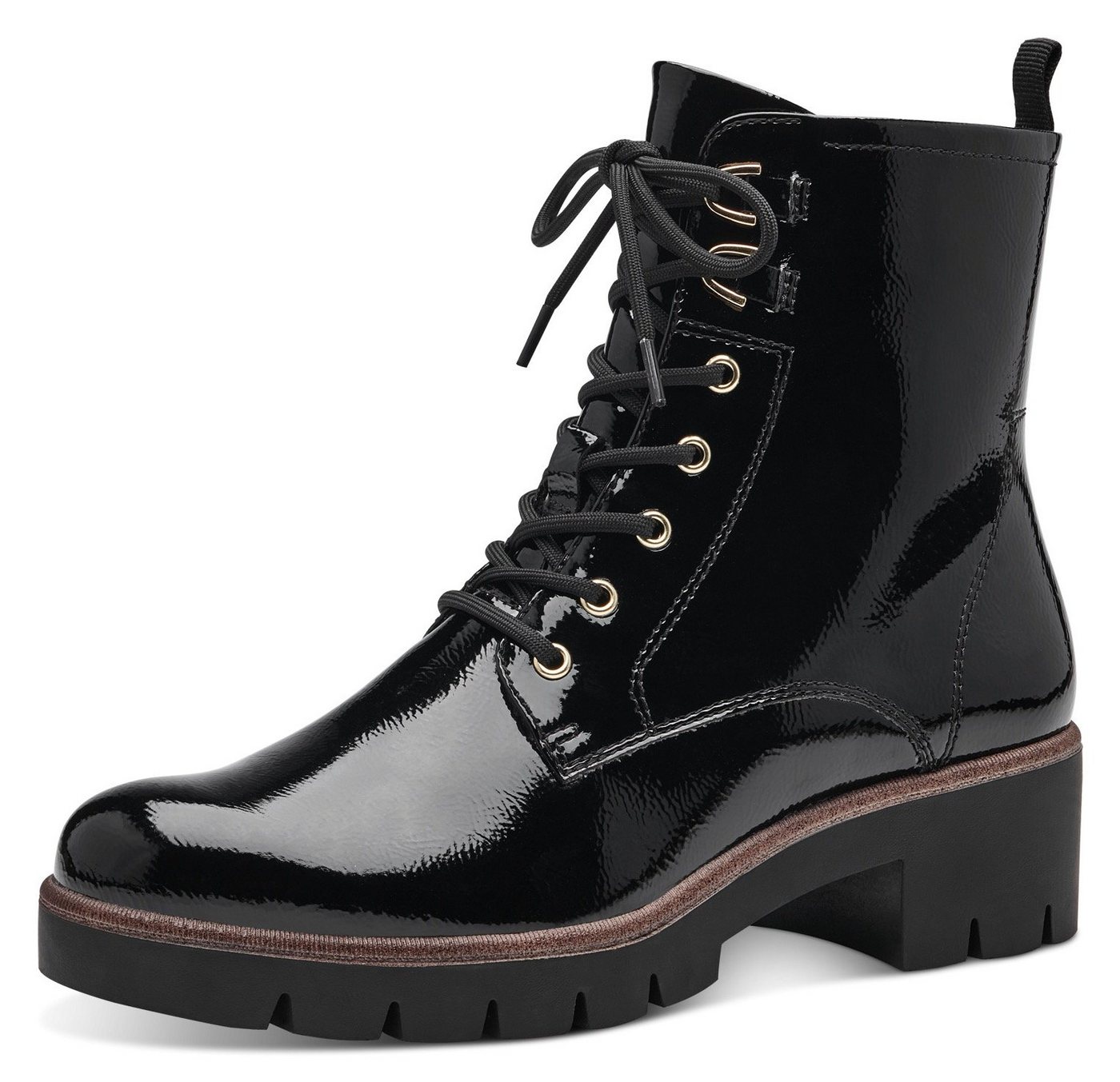 tamaris Schnürstiefelette mit Anziehlasche