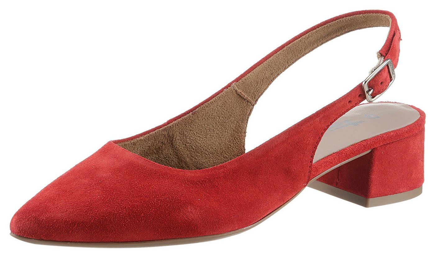 tamaris , Blockabsatz, Abendschuh, Sommerschuh mit verstellbarem Riemchen